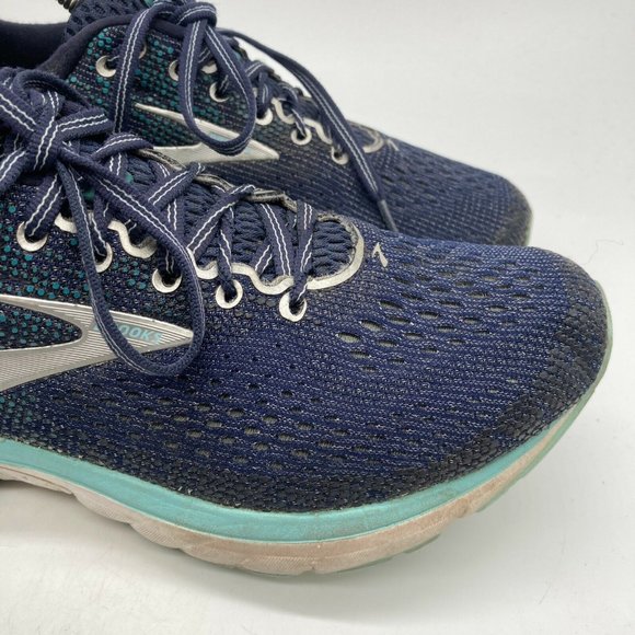 Brooks Ghost 11 Womens Running Shoes Blue Size 7.5 EU 38.5 - Picture 9 of 11